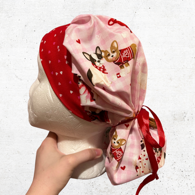 Valentine’s Dogs Scrub Cap