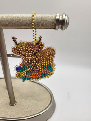 Highland Cow Keychain