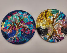 Load image into Gallery viewer, Tree of Life Themed Bling Coaster Set