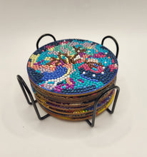 Load image into Gallery viewer, Tree of Life Themed Bling Coaster Set