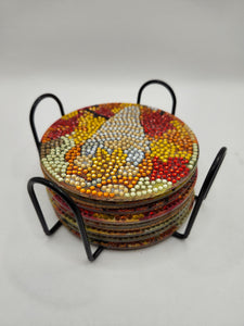 Gnome Bling Coaster Set