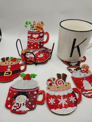 Christmas Bling Coaster Set