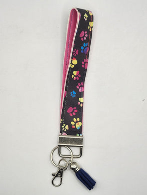 Paw Print Wristlet