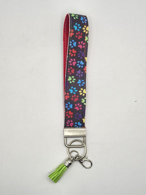 Paw Print Wristlet