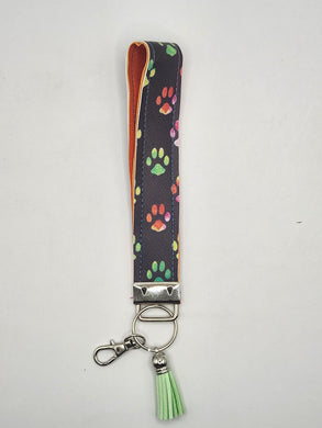 Paw Print Wristlet