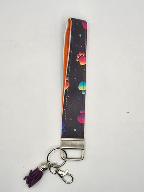 Paw Print Wristlet