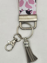 Load image into Gallery viewer, Cow Print Wristlet