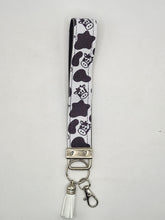 Load image into Gallery viewer, Cow Print Wristlet
