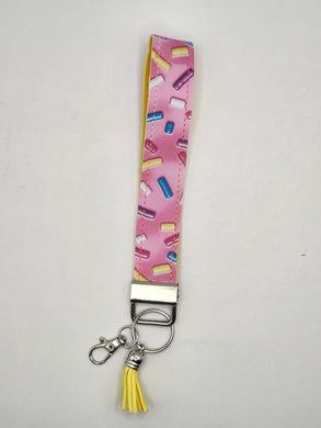 Sprinkles Print Wristlet