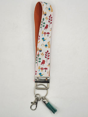 Woodland Print Wristlet
