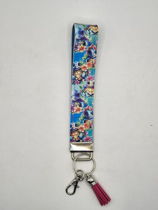 Sea Turtle Print Wristlet