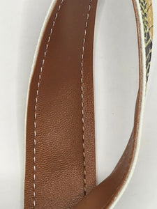 Bee Honeycomb Print Wristlet
