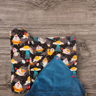 Space Chicken Reusable Paper Towels