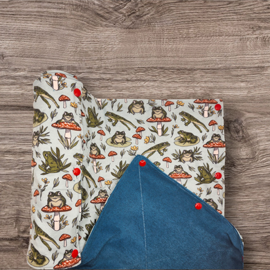 Mushroom Frogs Reusable Paper Towels
