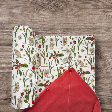 Strawberry Mice Reusable Paper Towels