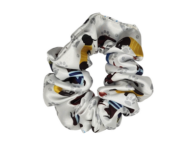 Dachshund Satin Scrunchie