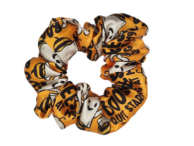 Boo-Bees Satin Scrunchie