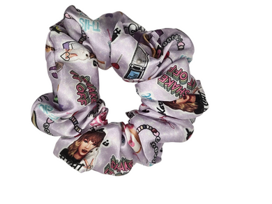 Taylor Swift Images Design Satin Scrunchie