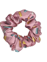 Load image into Gallery viewer, Sprinkles Design Satin Scrunchie