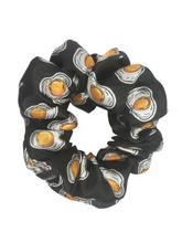 Load image into Gallery viewer, Eggs Design Satin Scrunchie