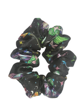 Load image into Gallery viewer, Faries Design Satin Scrunchie