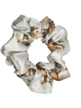 Load image into Gallery viewer, Woodland Animals Design Satin Scrunchie