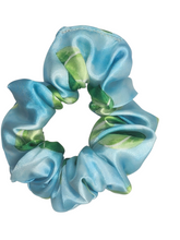Load image into Gallery viewer, Tennis Design Satin Scrunchie