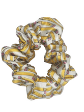 Load image into Gallery viewer, Pencils Design Satin Scrunchie