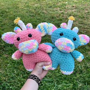 Birthday Cow Plushie