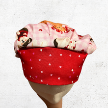 Load image into Gallery viewer, Valentine’s Dogs Scrub Cap