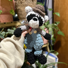 Load image into Gallery viewer, Farmer Fred the Raccoon Snuggler