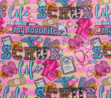 Load image into Gallery viewer, Nurse Satin Scrunchie