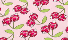 Load image into Gallery viewer, Disco Cherries Satin Scrunchie