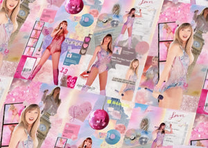 Taylor Swift Images Design Satin Scrunchie