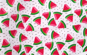 Watermelon Satin Scrunchie