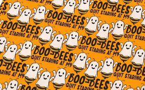 Boo-Bees Satin Scrunchie
