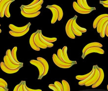 Load image into Gallery viewer, Bananas Design Satin Scrunchie