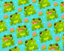 Load image into Gallery viewer, Frog Design Satin Scrunchie