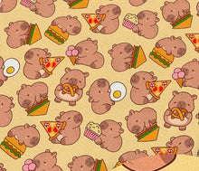 Load image into Gallery viewer, Capybara Design Satin Scrunchie
