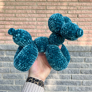 CUSTOM Small Velvet Balloon Dog