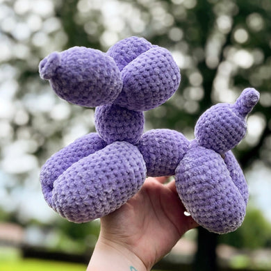 CUSTOM Small Velvet Balloon Dog