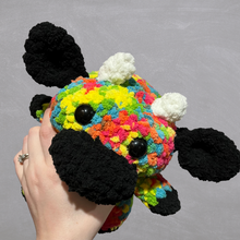 Load image into Gallery viewer, Black &amp; Multi Color Cow