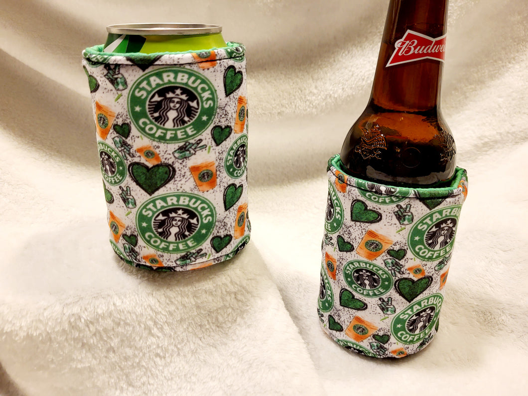 Starbucks Hearts Can or Bottle Koozie