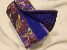 Load image into Gallery viewer, Purple Grogu Can or Bottle Koozie