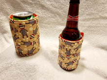 Load image into Gallery viewer, Sock Monkey Can or Bottle Koozie