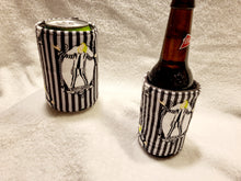 Load image into Gallery viewer, Beetlejuice Can or Bottle Koozie