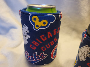 Chicago Cubs Can or Bottle Koozie