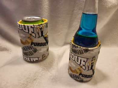Purdue Can or Bottle Koozie