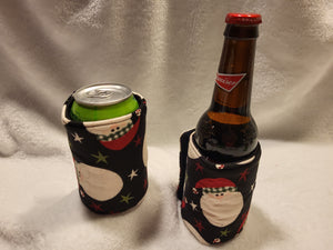 Santa Can or Bottle Koozie