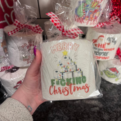 Merry F#cking Christmas Toilet Paper